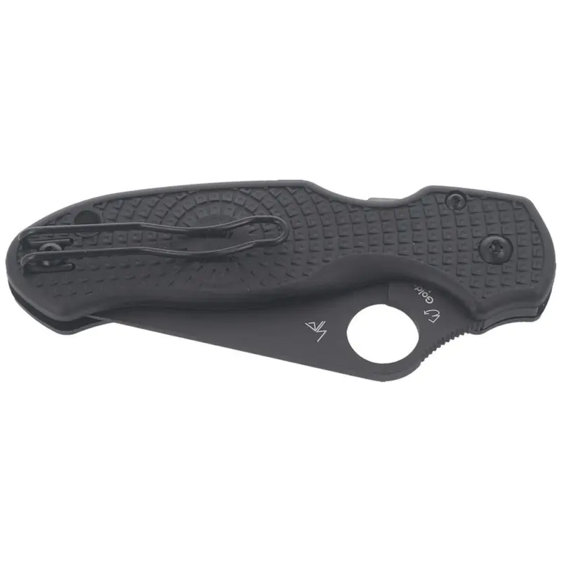 Nóż składany Spyderco Para 3 Lightweight Black Blade Plain (C223PBBK) Oferta limitowana