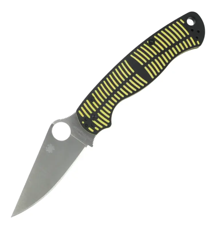 Nóż składany Spyderco Para Military 2 Yellow / Black G10, Satin MagnaCut (C81GBKYLMCP2) Bezpieczne zakupy