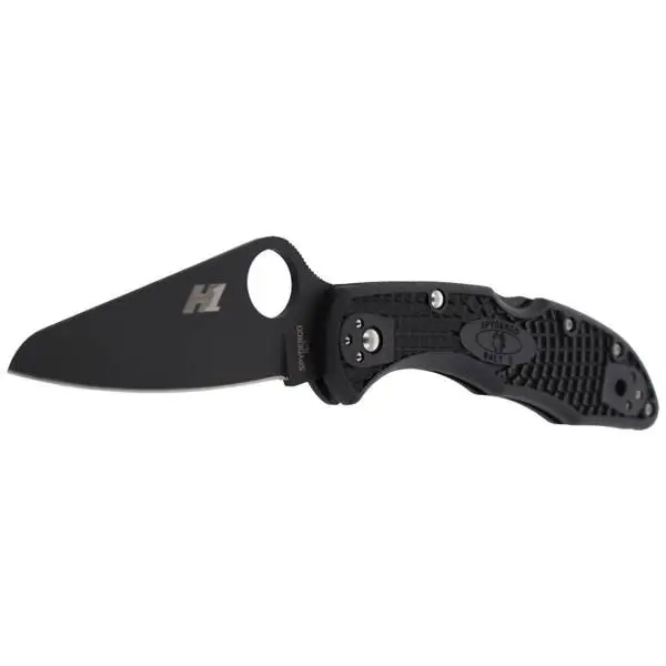 Dostępne od ręki Nóż składany Spyderco Salt 2 Black / Black Blade Plain - C88PBBK2