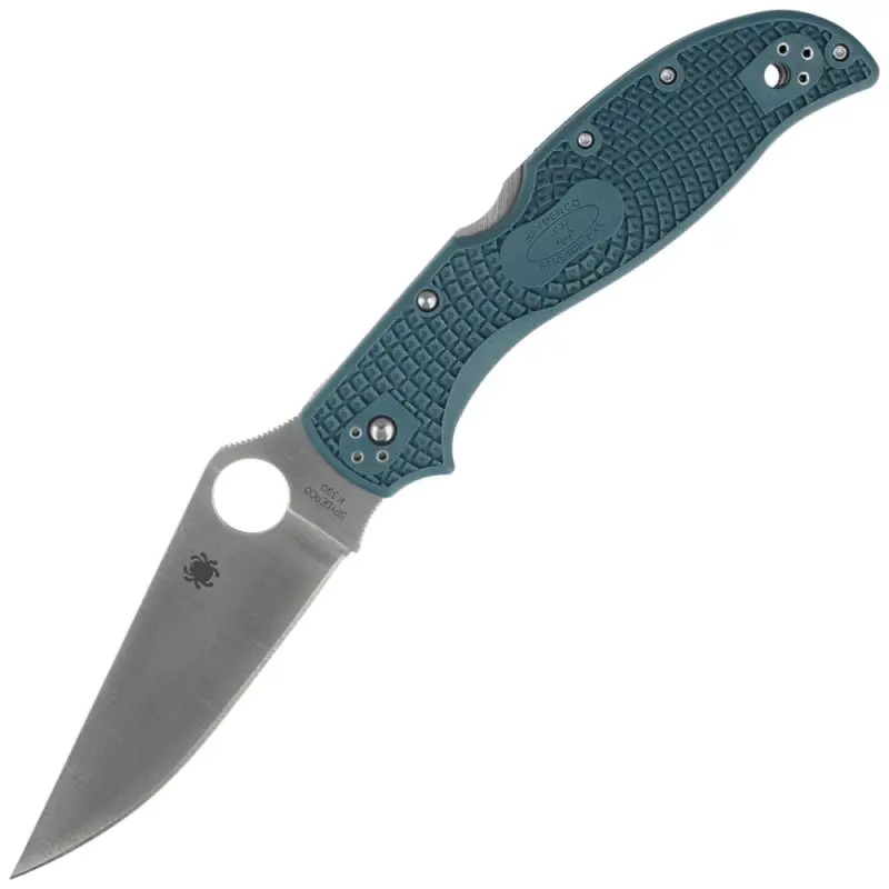 Hit cenowy Nóż składany Spyderco Stretch 2 XL Lightweight Blue FRN, Satin K390 by Sal Glesser (C258FPK390)