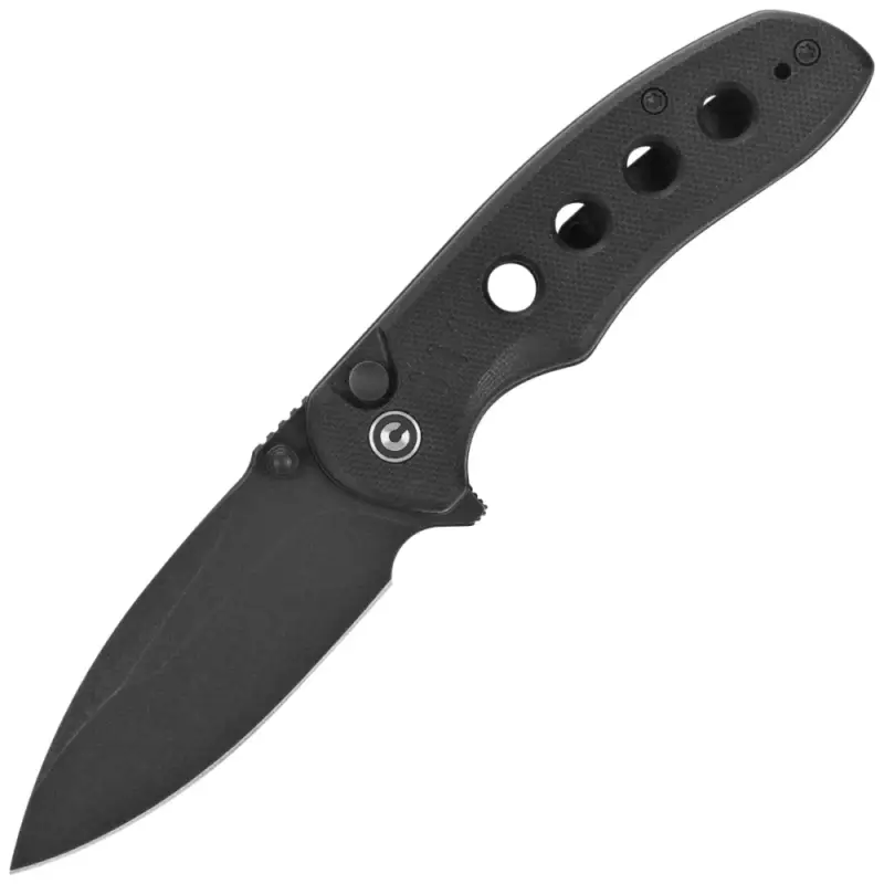 Premium Nóż składany Civivi Triptych Black G10, Black Stonewashed 14C28N (C23085B-1)