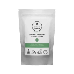 Danie obiadowe Zakręcone Słoiki Kurczak z warzywami w sosie teriyaki 540ml Szybka wysyłka