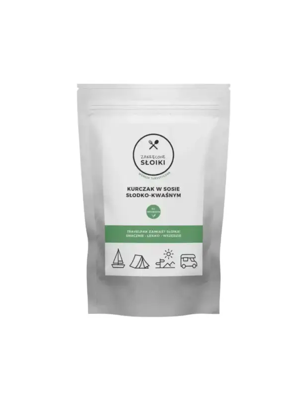 Danie obiadowe Zakręcone Słoiki Kurczak w sosie słodko-kwaśnym 900ml Premium