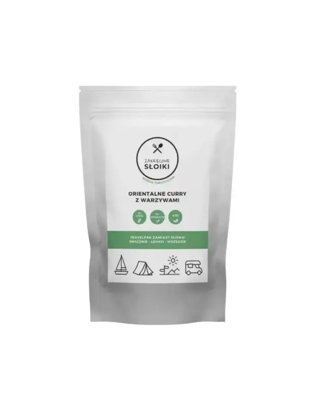 Danie obiadowe Zakręcone Słoiki Orientalne curry z warzywami 900ml Szybka dostawa