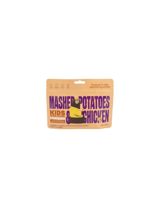 Premium Danie obiadowe Tactical Foodpack Kids Mashed Potatoe and Chicken 60g