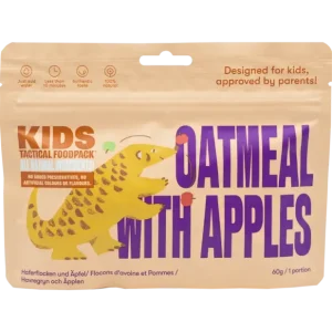 Płatki śniadaniowe Tactical Foodpack Kids Oatmeal and Apples 60g Dostępne od ręki