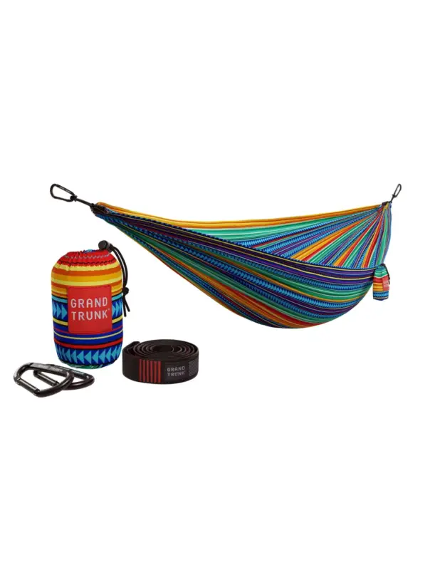 Hamak z taśmami Grand Trunk Double Deluxe Hammock with Suspension Straps Cabo Rabat