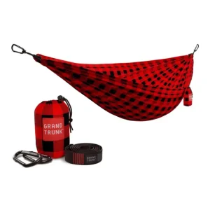 Hamak z taśmami Grand Trunk Double Deluxe Hammock with Suspension Straps Heritage Rabat