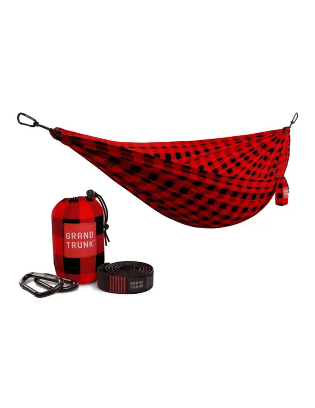 Hamak z taśmami Grand Trunk Double Deluxe Hammock with Suspension Straps Heritage Rabat