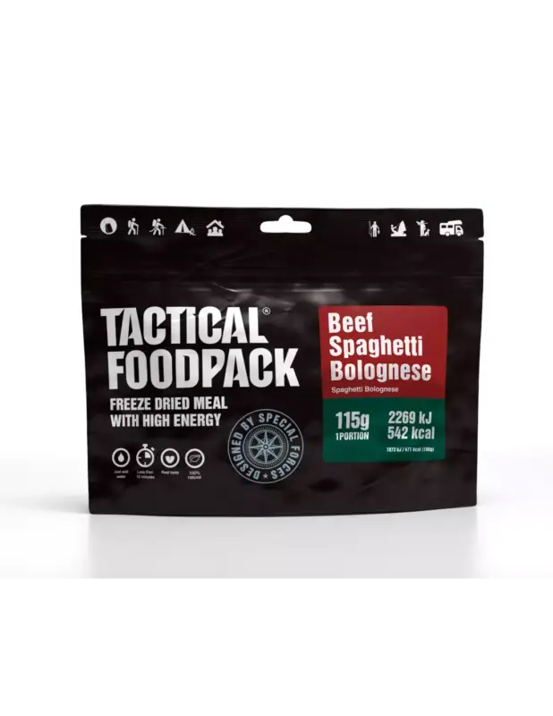 Danie obiadowe Tactical Foodpack Beef Spaghetti Bolognese 115g Kup teraz