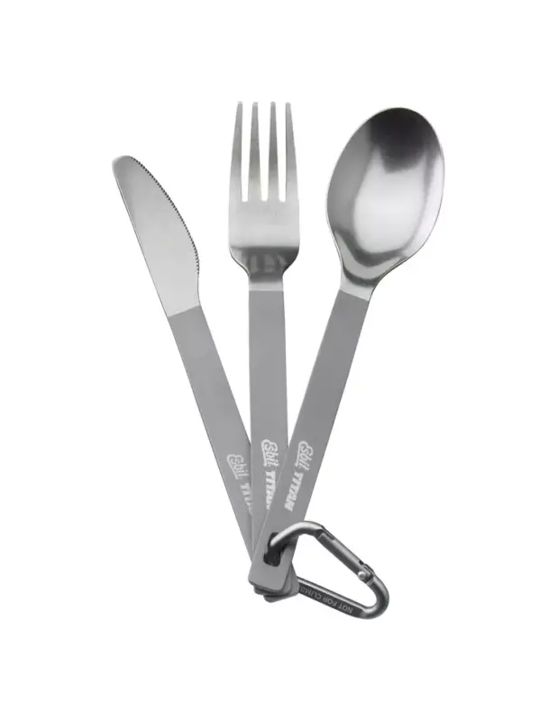 Sprawdź teraz Sztućce Esbit Titanium Cutlery Set
