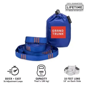 Taśmy do hamaka Grand Trunk Suspension Straps Blue Bestseller