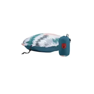 Łatwy zwrot Poduszka Grand Trunk Puffy Adjustable Travel Pillow Peacock Green