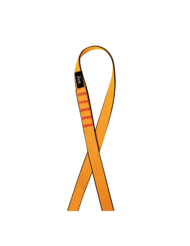 Wyprzedaż Pętla Beal Flat 18mm 120cm Yellow