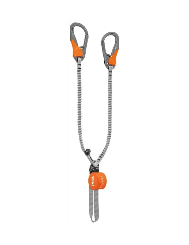 Lonża Via Ferrata Petzl Scorpio Eashook Rabat