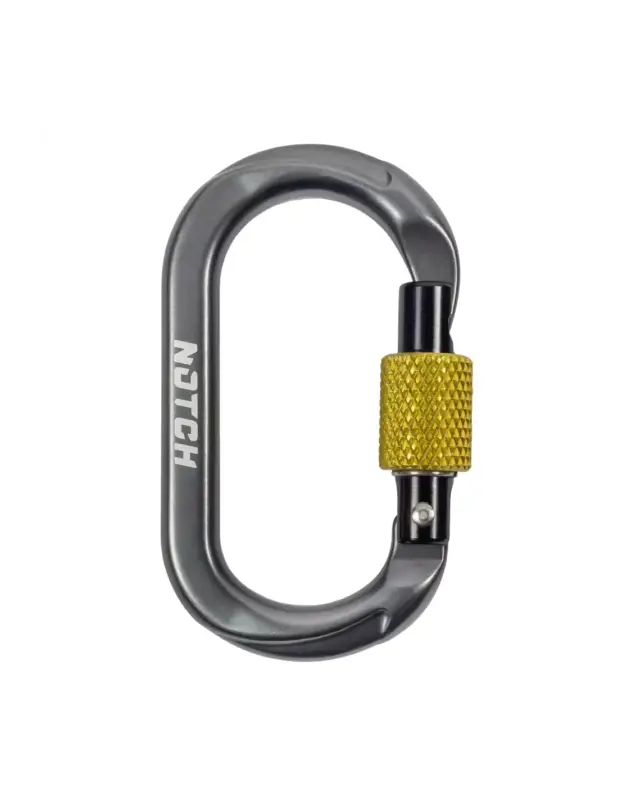 Ostatnie sztuki Karabinek pomocniczy Notch Micro Carabiner Screw Gate
