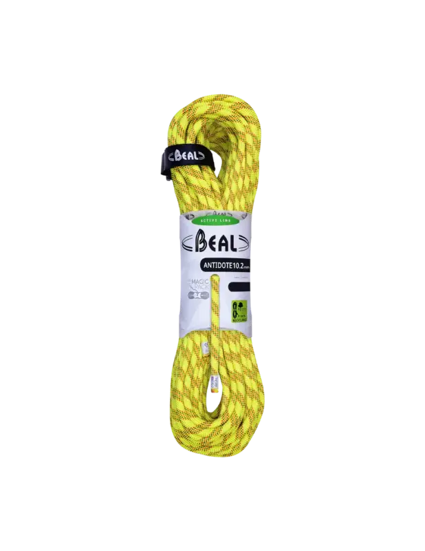 Lina wspinaczkowa Beal Antidote 10,2mm Yellow 60m Nowy