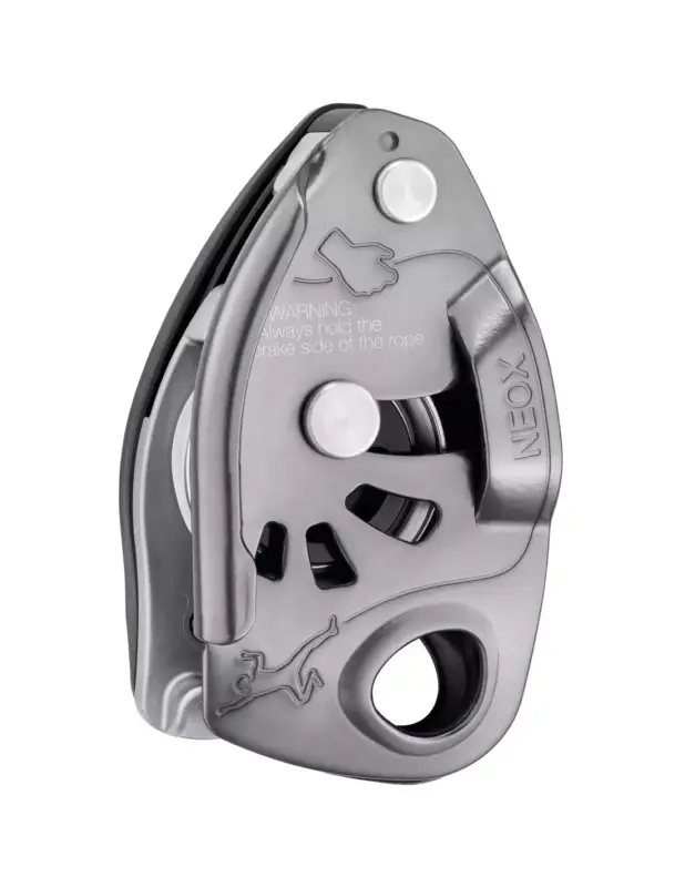 Zniżka Przyrząd asekuracyjny Petzl Neox Light Gray