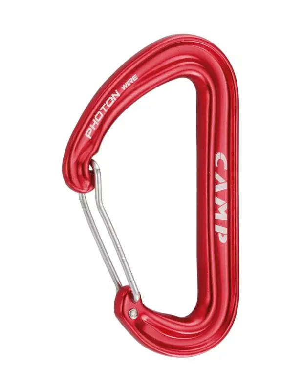 Karabinek wspinaczkowy Camp Photon Wire Red Promocja