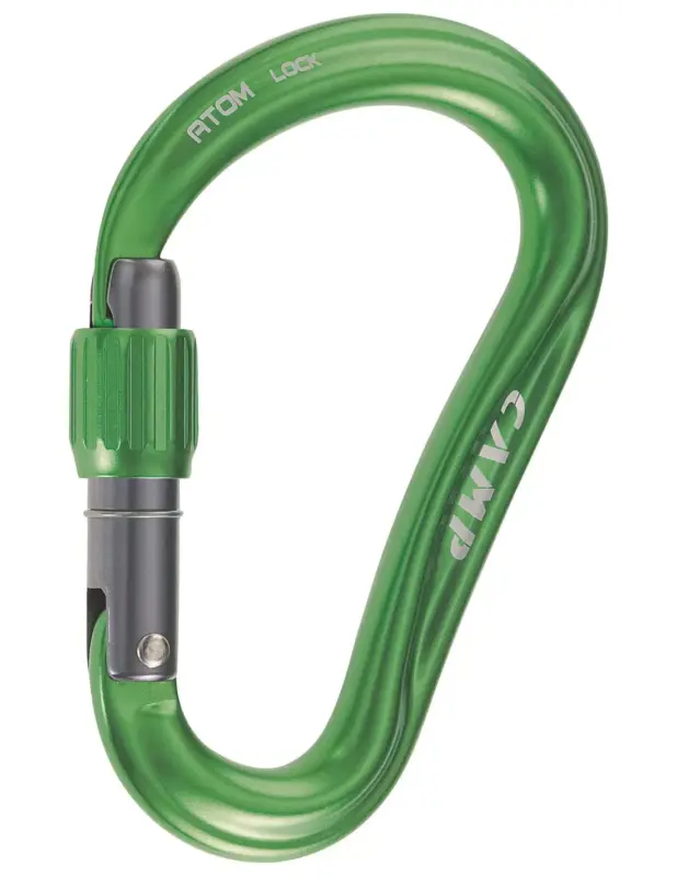 Cena promocyjna Karabinek wspinaczkowy Camp Atom Lock Green