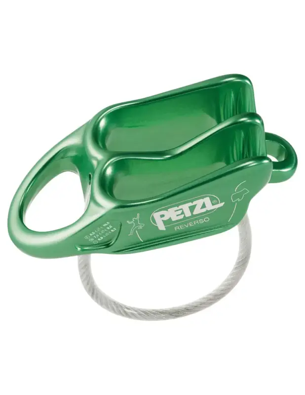 Zniżka Przyrząd asekuracyjny Petzl Reverso Green