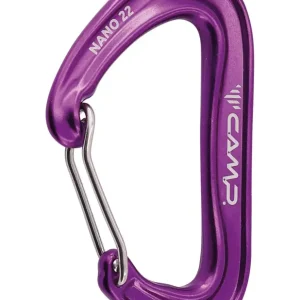Zamów dziś Karabinek wspinaczkowy Camp Nano 22 Purple