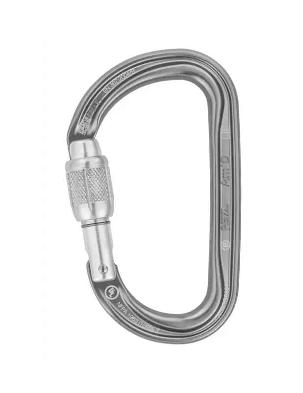 Popularny Karabinek wspinaczkowy Petzl Am'D Screw Lock