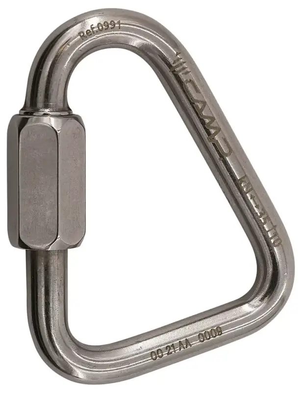 Bezpieczna płatność Karabinek wspinaczkowy Camp Delta Quick Link Stainless 8mm