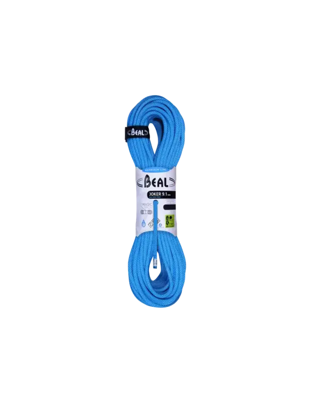Hit cenowy Lina wspinaczkowa Beal Joker Unicore 9,1mm Golden Dry Blue 60m