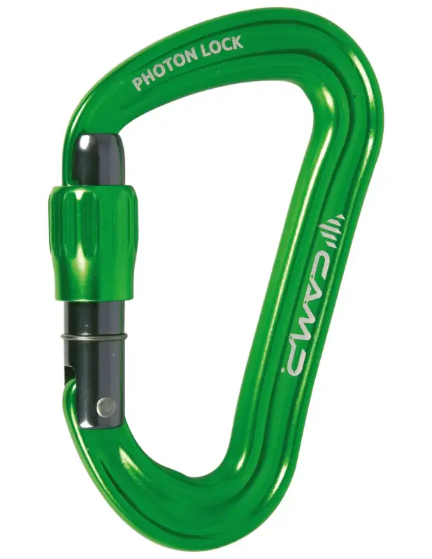 Karabinek wspinaczkowy Camp Photon Lock Green Wysoka jakość