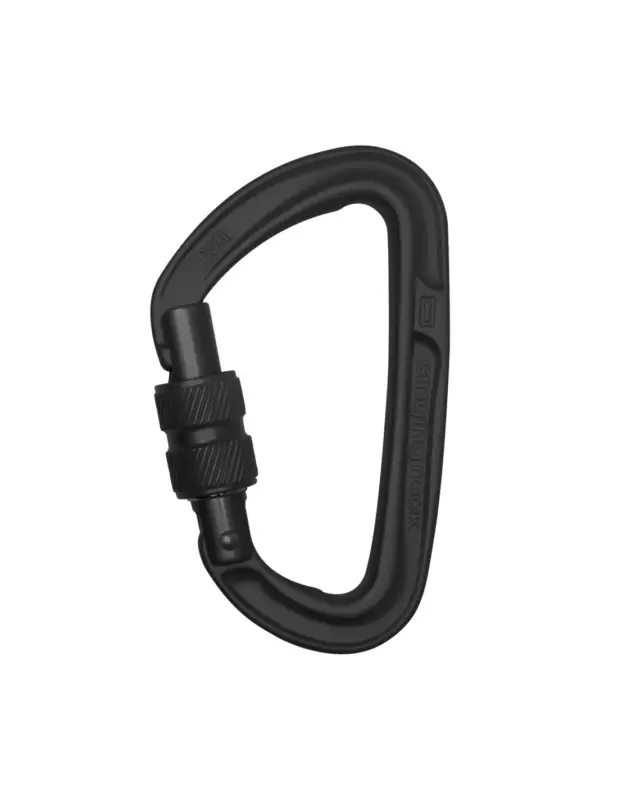 Karabinek wspinaczkowy Singing Rock Colt Screw Black Bestseller
