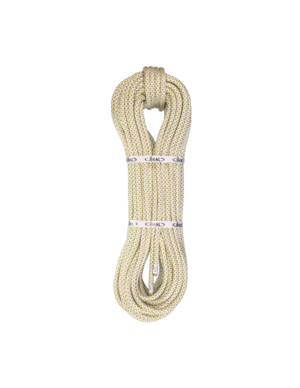 Lina półstatyczna z zakończeniem Beal Access Unicore 11mm Yellow 10m Łatwy zwrot
