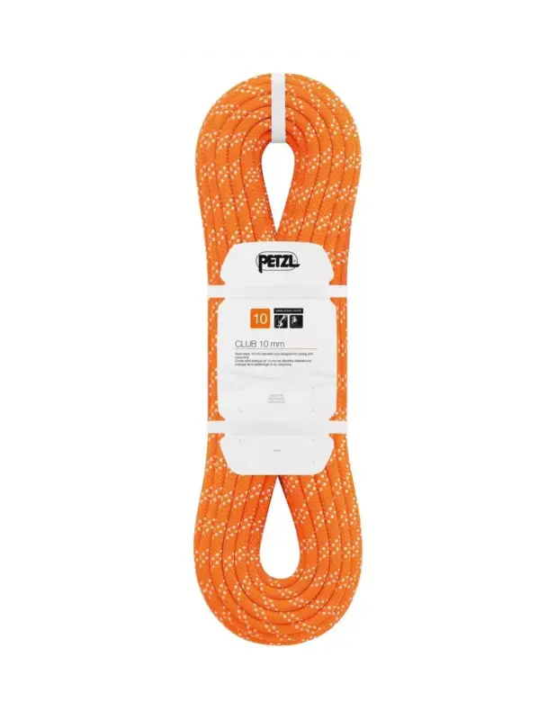 Ostatnia szansa Lina półstatyczna Petzl Club 10mm Orange 40m