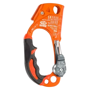 Przyrząd zaciskowy Climbing Technology Quick Roll Right Orange prawy Łatwy zwrot