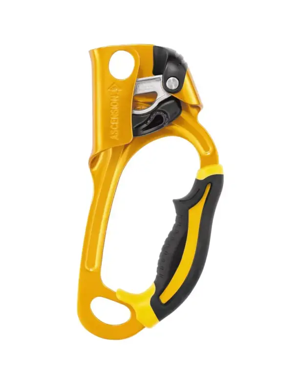 Łatwy zwrot Przyrząd zaciskowy Petzl Ascension prawy