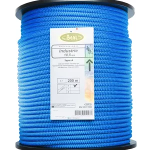 Wyjątkowa oferta Lina półstatyczna Beal Industrie 10,5mm Blue 200m