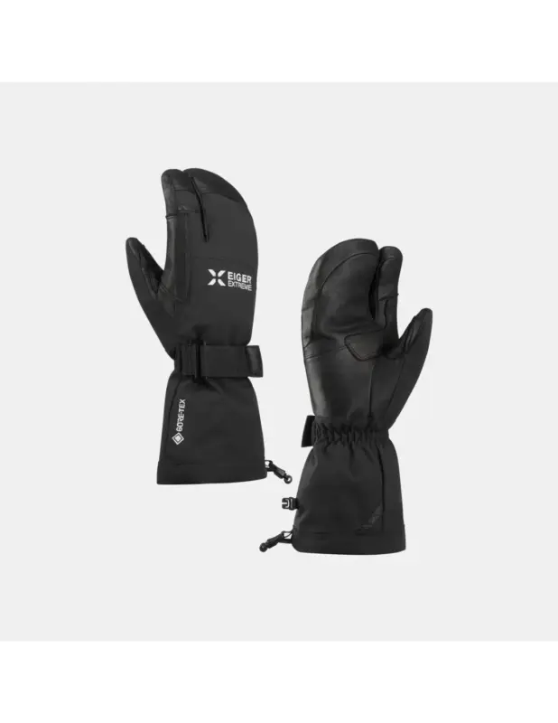 Nowość Rękawiczki Mammut Eiger Nordwand Warm 3-Finger Glove Black