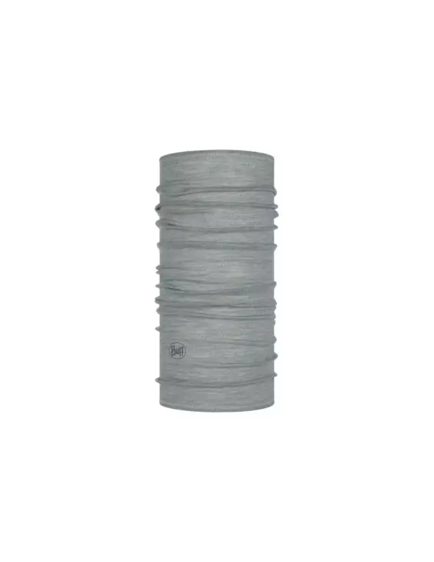 Chusta Buff Merino Lightweight Solid Light Grey Tylko dziś