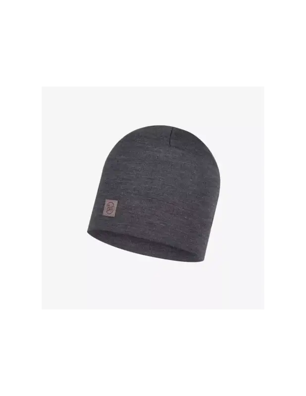 Bestseller Czapka Buff Merino Heavyweight Solid Grey