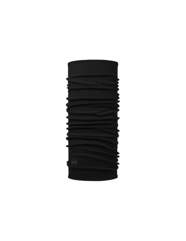 Promocja Chusta Buff Merino Midweight Neckwear Solid Black