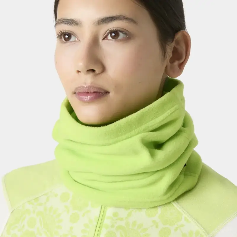 Ograniczona ilość Komin polarowy unisex Helly Hansen Daybreaker Fleece Neck - Luminous Green