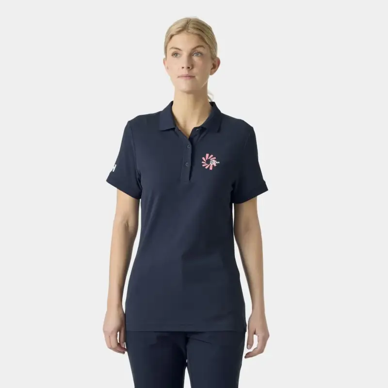 Koszulka polo z filtrem UV damska Helly Hansen The Ocean Race Polo 2.0 - Navy Hit cenowy