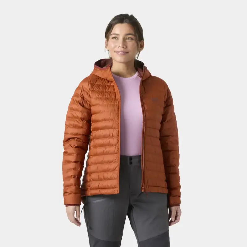 Wybór klientów Kurtka ocieplana damska Helly Hansen Sirdal Hooded Insulated - Ginger Biscuit