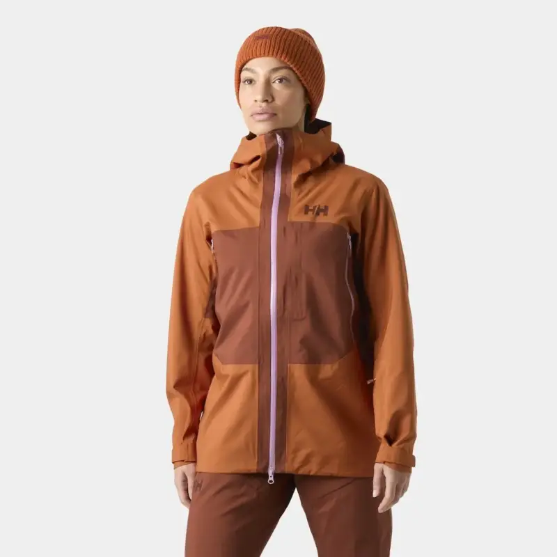 Rabat Kurtka membranowa damska Helly Hansen Verglas BC Shell Jacket - Ginger Biscuit