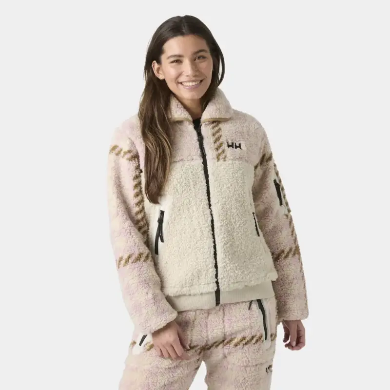 Kup online Polar damski Helly Hansen Moonlit Pile Jacket - Pink Shake