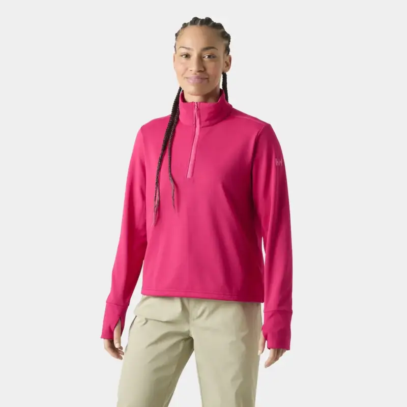 Bestseller Bluza polarowa damska Helly Hansen Versalite Cinched Fleece - Cranberry