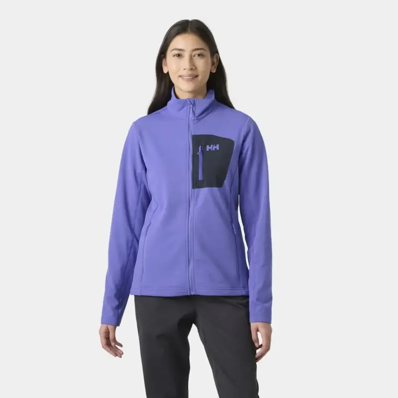 Łatwy zwrot Bluza polarowa damska Helly Hansen Versalite Fleece Jacket - Ultra Violet