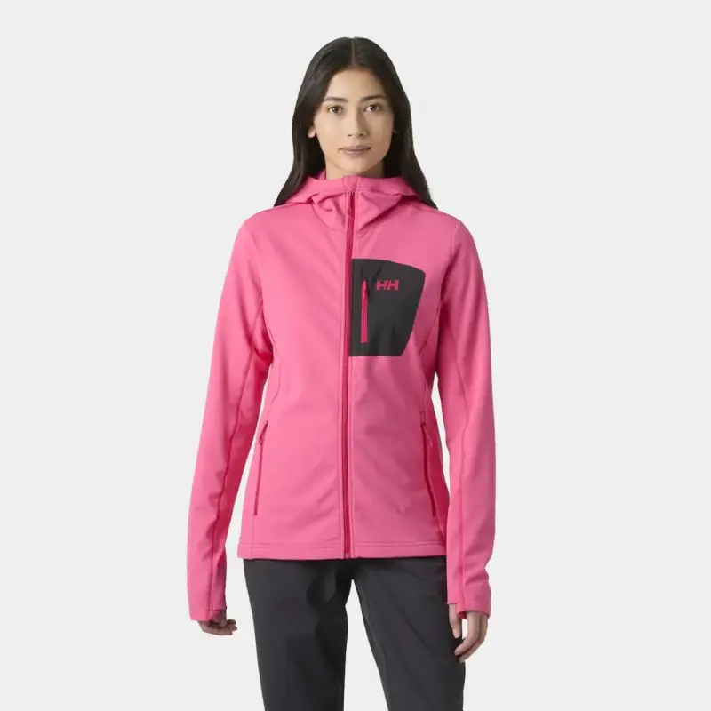 Zamów dziś Bluza polarowa damska Helly Hansen Versalite Hooded Fleece Jacket - Hot Pink