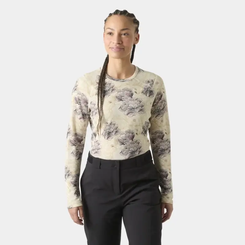 Oferta czasowa Bluza termoaktywna damska Helly Hansen Lifa® Active Crew - Purple Clay Sakura