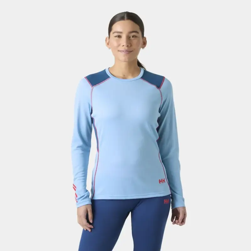 Bluza termoaktywna damska Helly Hansen Lifa® Active Crew - Bright Blue Kup teraz